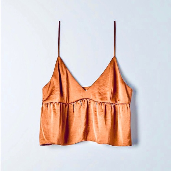 Aritzia Tops - Aritzia Lover Camisole in Rust color.